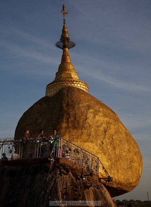 Golden Rock, Myanmar, 2012