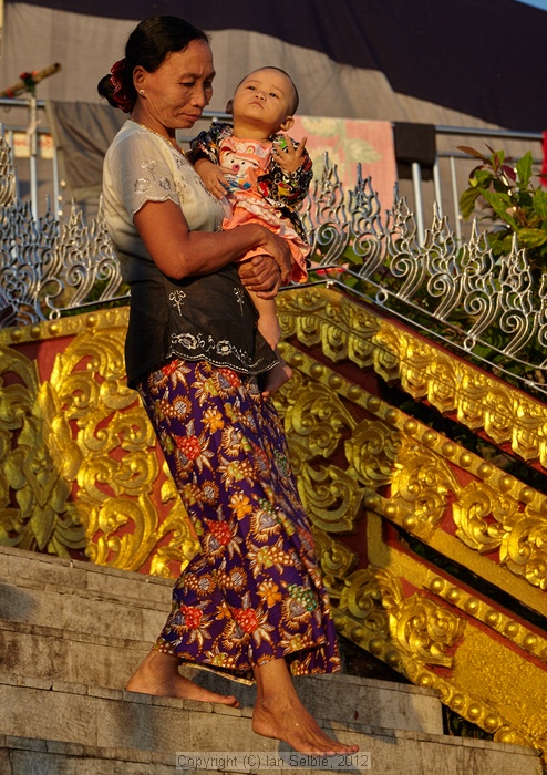 Golden Rock, Myanmar, 2012