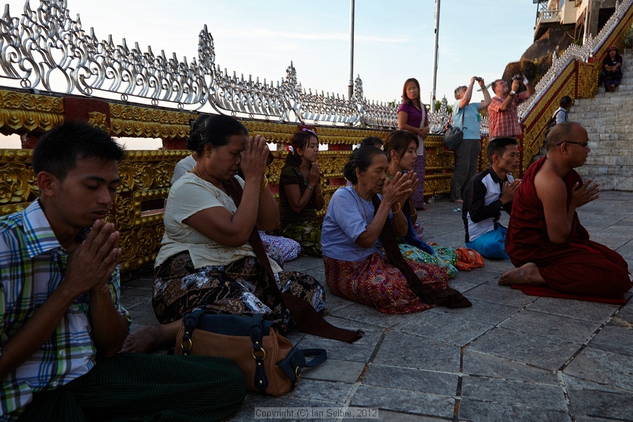 Golden Rock, Myanmar, 2012