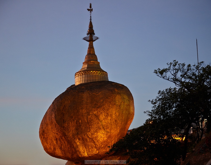 Golden Rock, Myanmar, 2012
