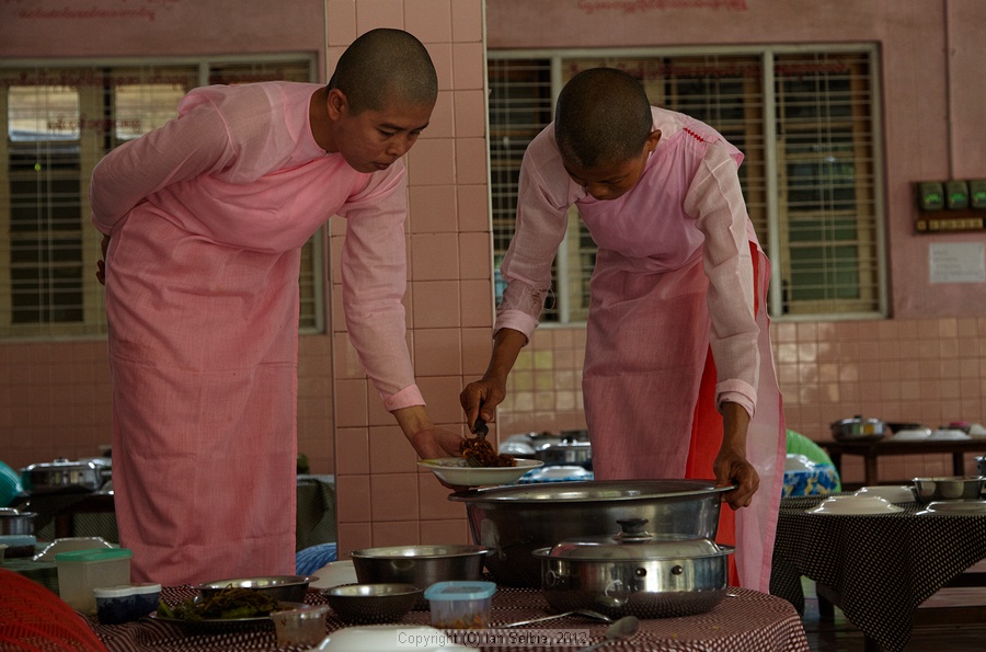 Daw Nyana Sari Nuns' Monastery - Myanmar, 2012
