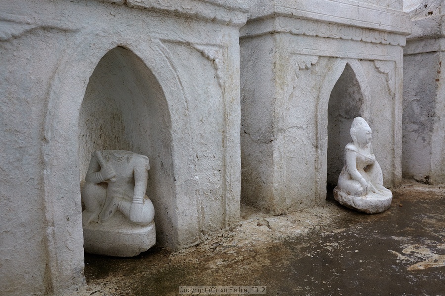 Hsinbyume Pagoda, Mingun, Myanmar, 2012