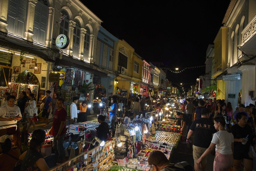 Night life, Phuket City, Phuket, Thailand