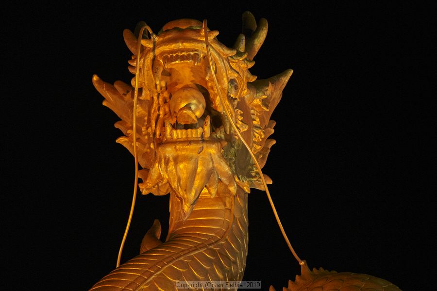 Hai Leng Ong Statue (Golden Dragon), Phuket City, Phuket, Thailand