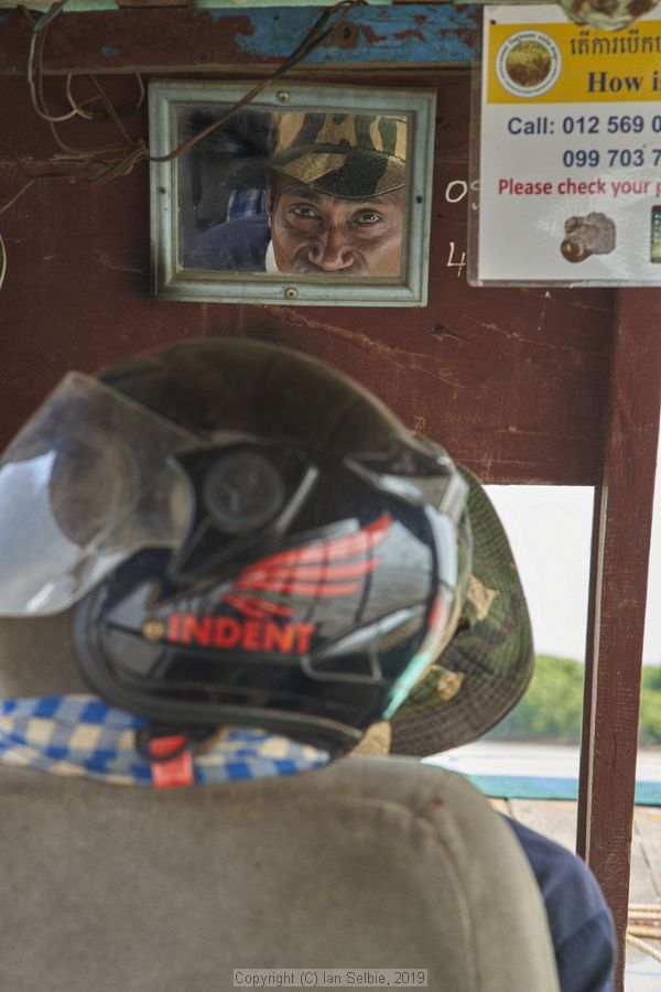 Fishing community in Kampong Phluk on Tonle Sap lake in Cambodia