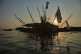 Fishing community in Chong Khneas on the Siem Reap river and floating on the Tonle Sap lake in Cambodia