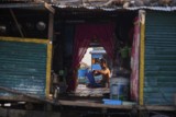 Fishing community in Chong Khneas on the Siem Reap river and floating on the Tonle Sap lake in Cambodia