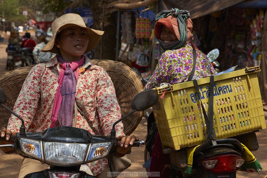 Village and market life in and around Siem Reap, Cambodia