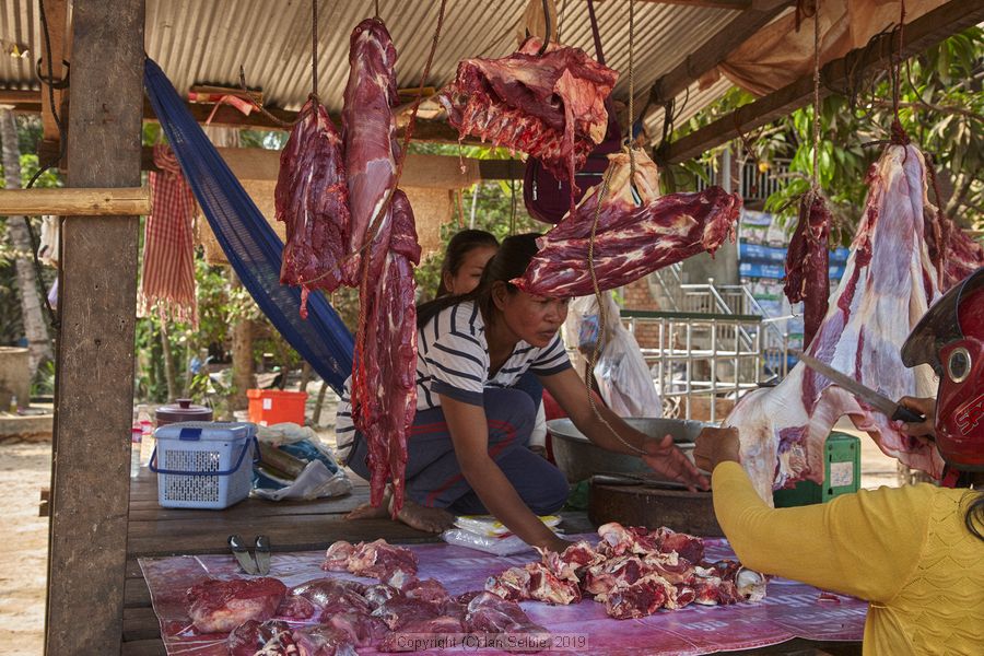 Village and market life in and around Siem Reap, Cambodia