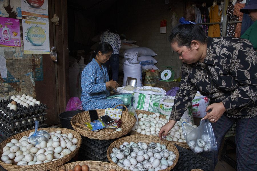 Psar Kraoum Market, Siem Reap, Cambodia