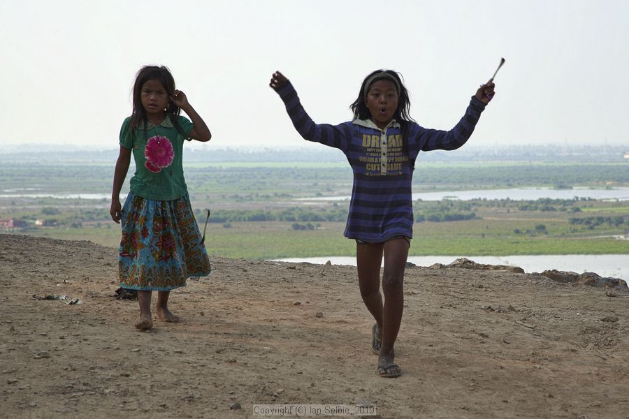 Village and market life in and around Phnom Krom, Cambodia