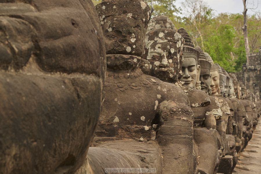 Ankor Thom, Siem Reap, Cambodia