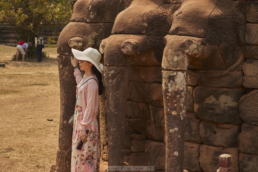 Terrace of the Elephants, Siem Reap, Cambodia