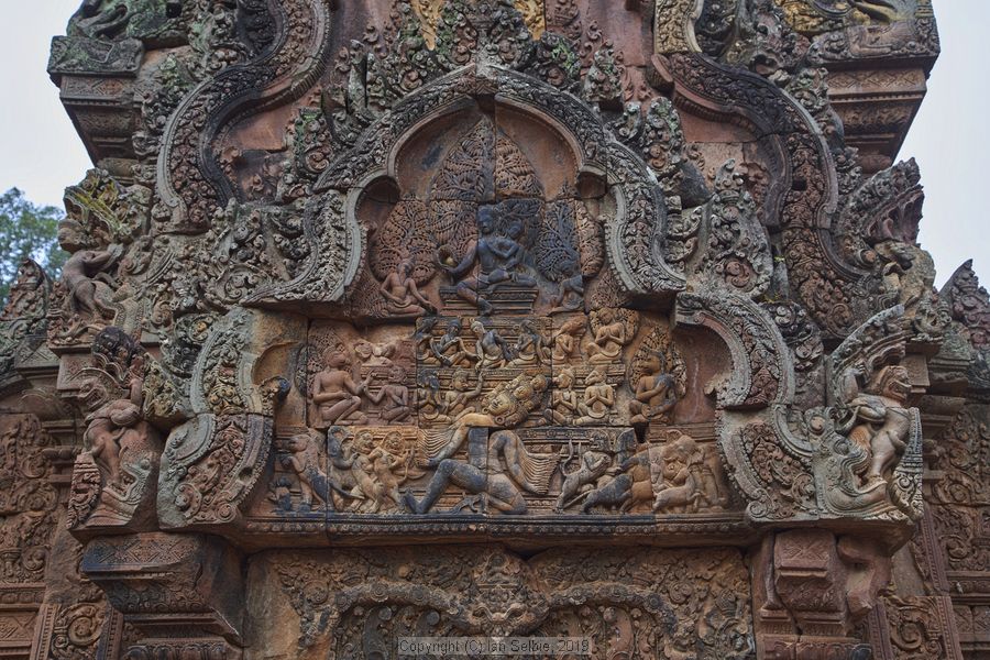 Banteay Srei Temple near Siem Reap, Cambodia