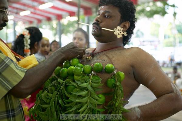 Thaipusam 2005, Singapore